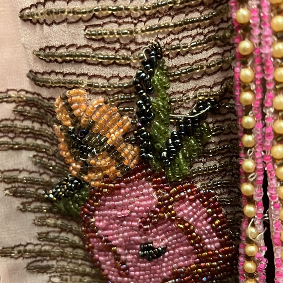 Tracy Reese Floral Beaded Top - Picture 13 of 14